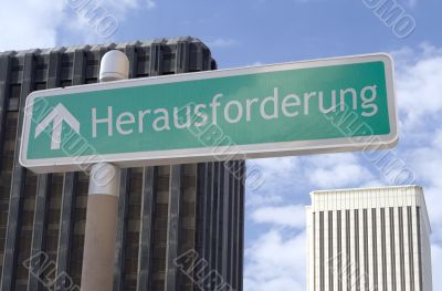 Herausforderung Vorne