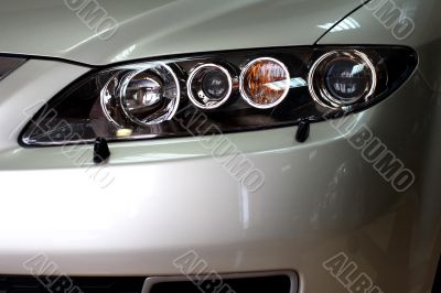 front headlights