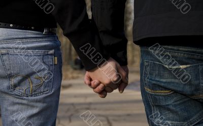 hand in hand