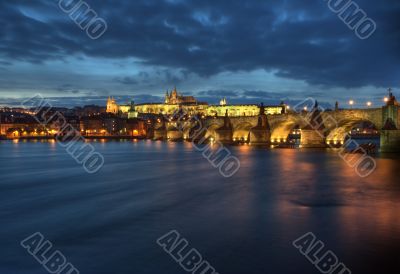 Prague twilight