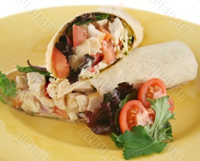 Chicken Salad Wrap Chicken Salad Wrap