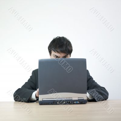Man and computer