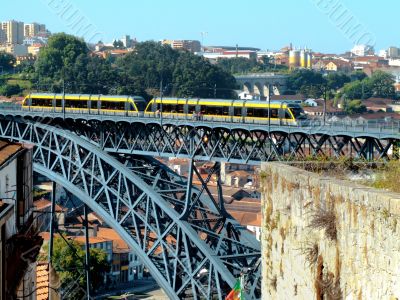 Panoramic view of Oporto