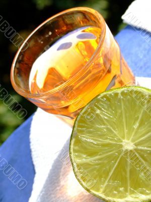 Mini drink and lime