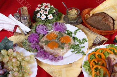 Celebratory table