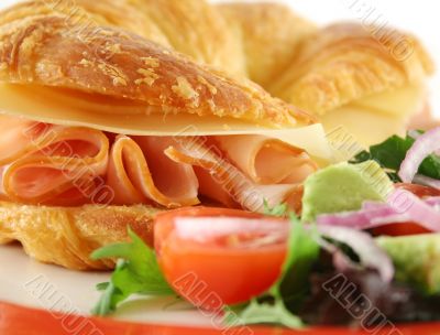 Ham And Cheese Croissant Ham And Cheese Croissant