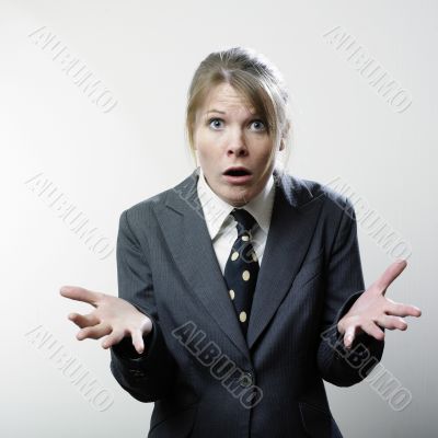 Frustrated Businesswoman