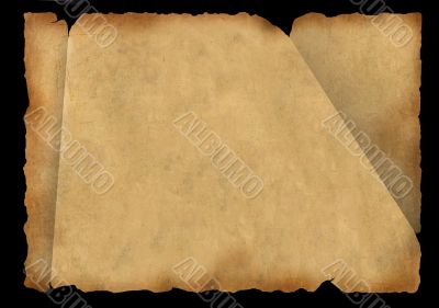 Background - a piece of old parchment