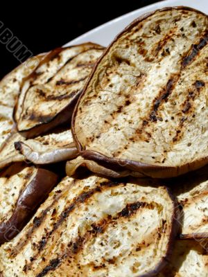 Grilled eggplant