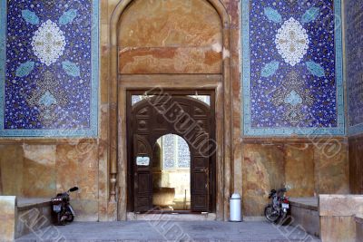 Entrance of mosque