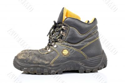 Old work boots