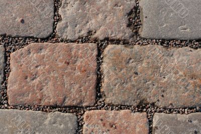 cobblestone pavement