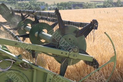 Machine harvesting Machine harvesting