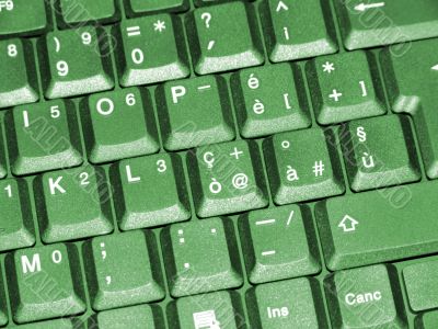 Green Keyboard
