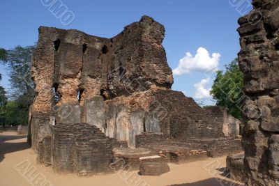 Ruins in Polonnaruva