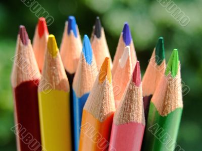 Colored pencils