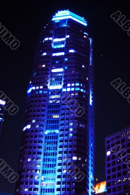 Corporate Blue Building