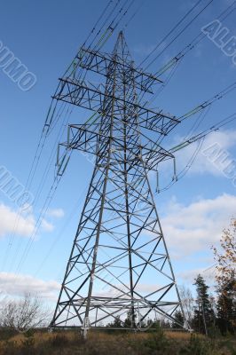 Electricity supply pylon