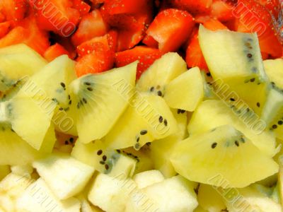 Fruit salad ingredients