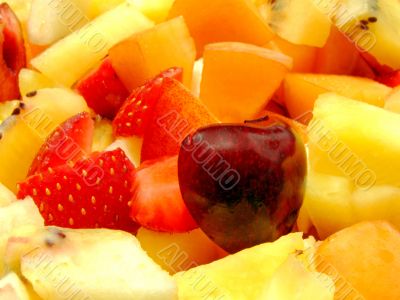 Fresh fruit salad