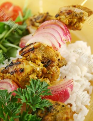 Chicken Tandoori Kebobs Chicken Tandoori Kebobs