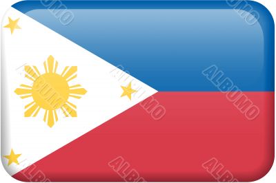 Philippines Flag Button