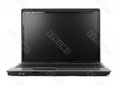 17 inch wide notebook - front view