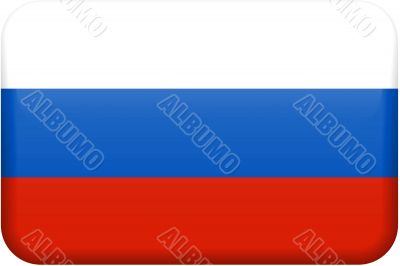Russia Flag Button