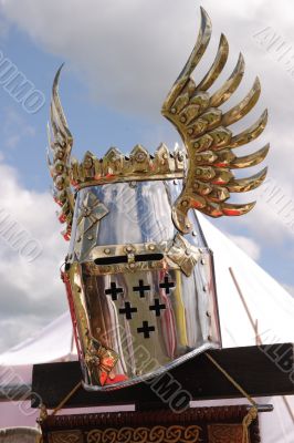 Knightly helmet Knightly helmet