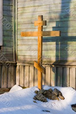 Wooden cross