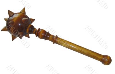 wooden mace