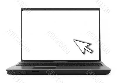 hollow notebook with cursor