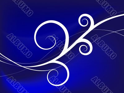 Blue Swirly Background Blue Swirly Background