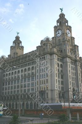 Liver Building in Liverpool