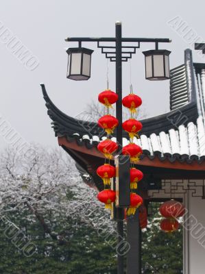 Chinese buddhist shrine