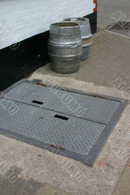 Cellar Grid and Barrels