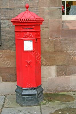 Old Red Post Box