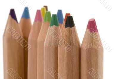 colored pencil macro