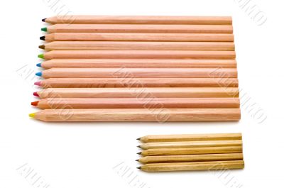 small and big pencil