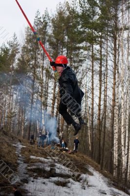 Jump from the bridge