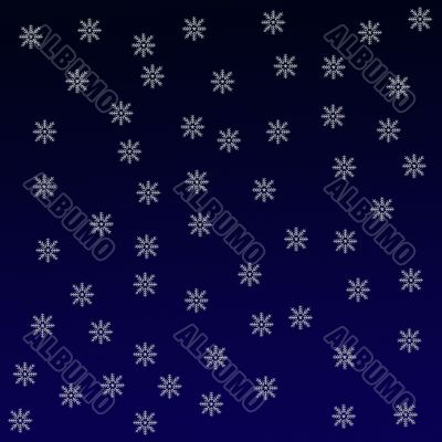 Background Snowflakes