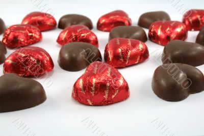 chocolate heart