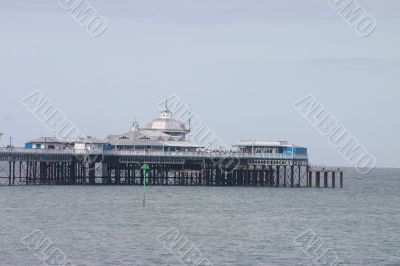 End of the Pier at Llandudno Wales