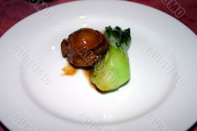 Chinese Abalone and Pak Choi