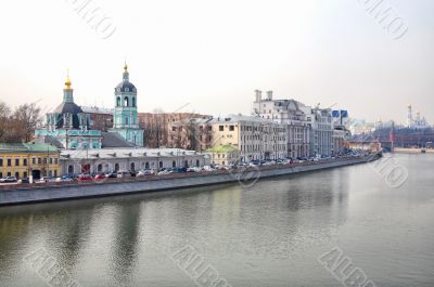 Embankment of the Moscow river Embankment of the Moscow river