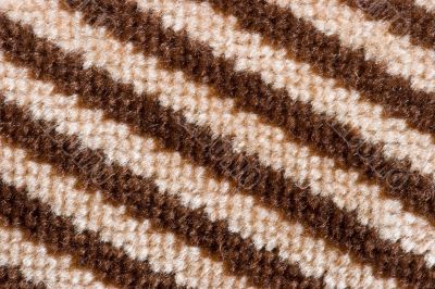 Striped fabric pattern