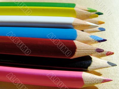 Colored pencils