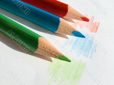Colored pencils