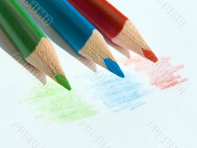 Colored pencils