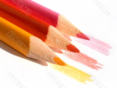 Colored pencils